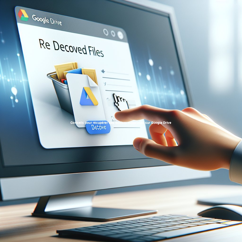 Conseils pour récupérer des fichiers supprimés sur Google Drive