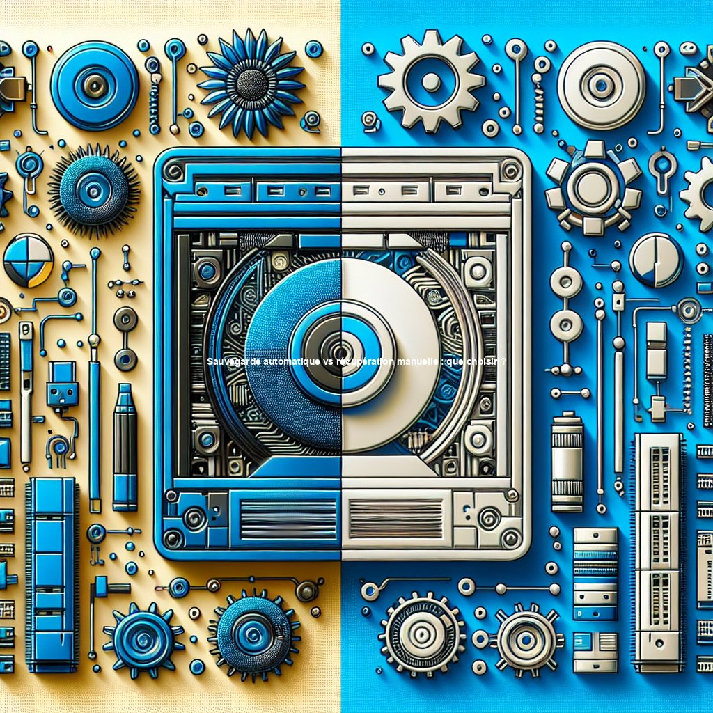 Sauvegarde automatique vs récupération manuelle : que choisir ?