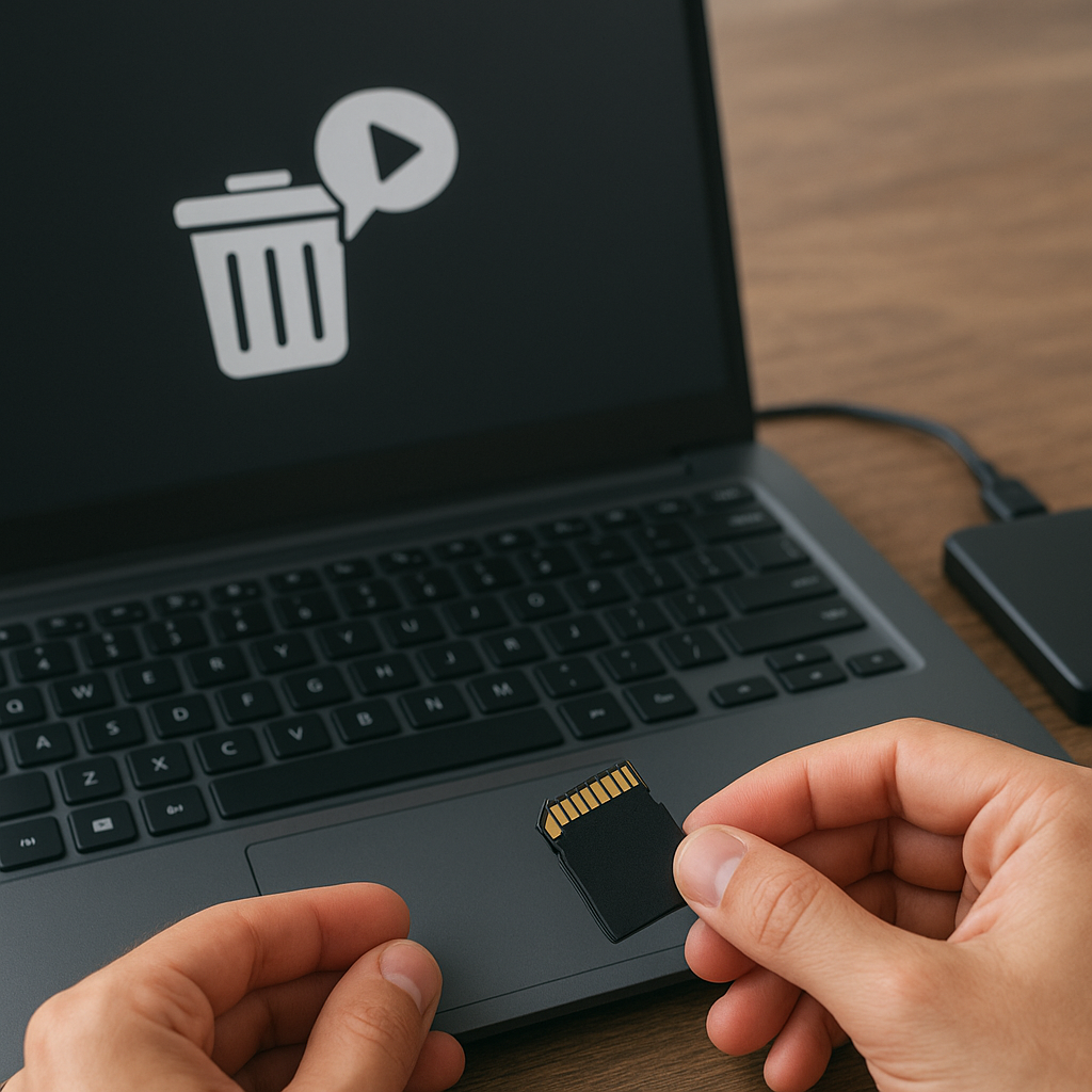 Comment récupérer des vidéos supprimées d’une carte mémoire