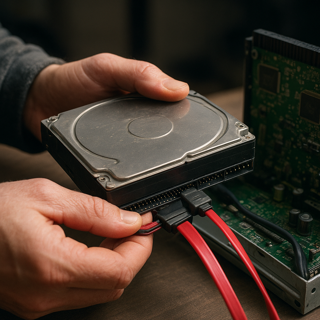 Récupération de données sur un ancien disque dur IDE