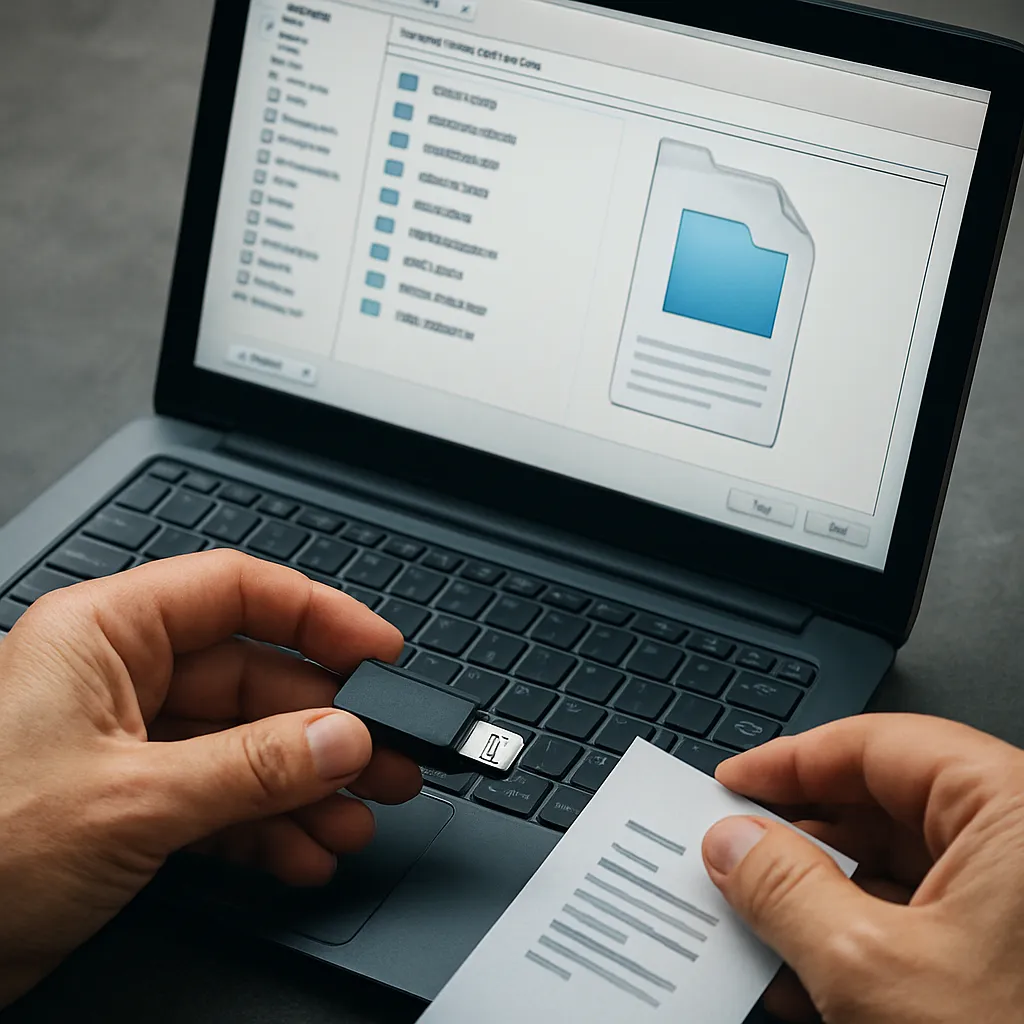Comment récupérer des fichiers supprimés sur une clé USB corrompue