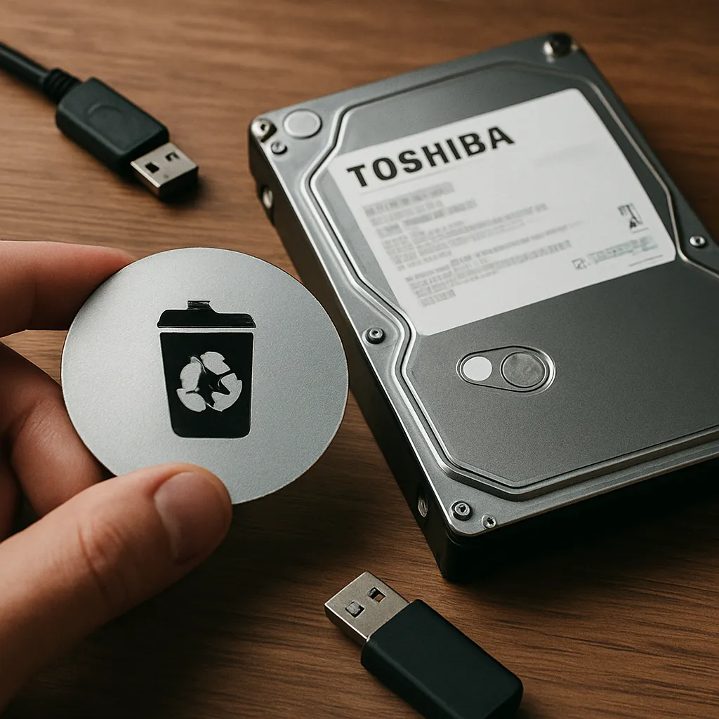 Comment récupérer des fichiers supprimés sur un disque dur Toshiba